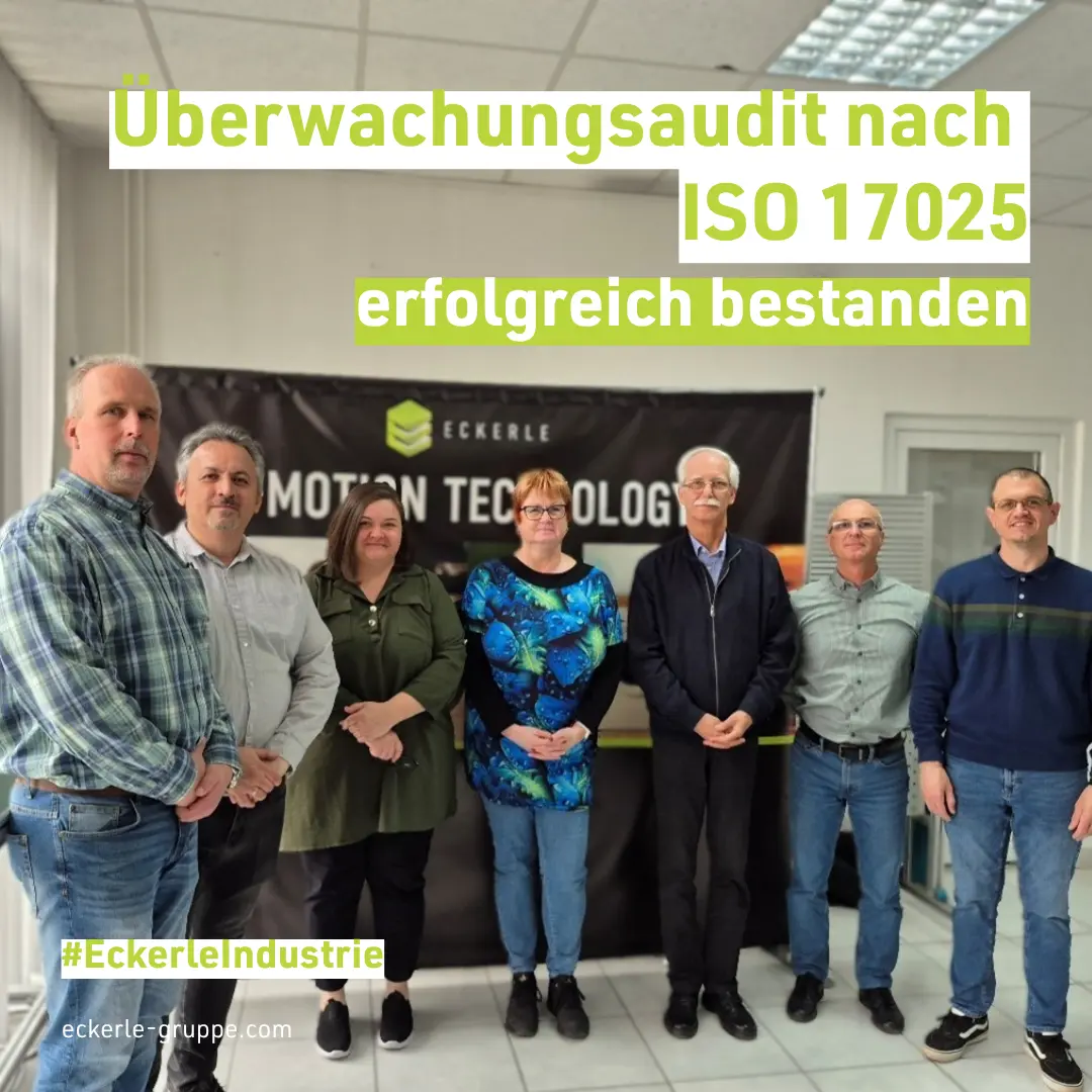 Successful ISO 17025 Surveillance Audit at Eckerle Hungary